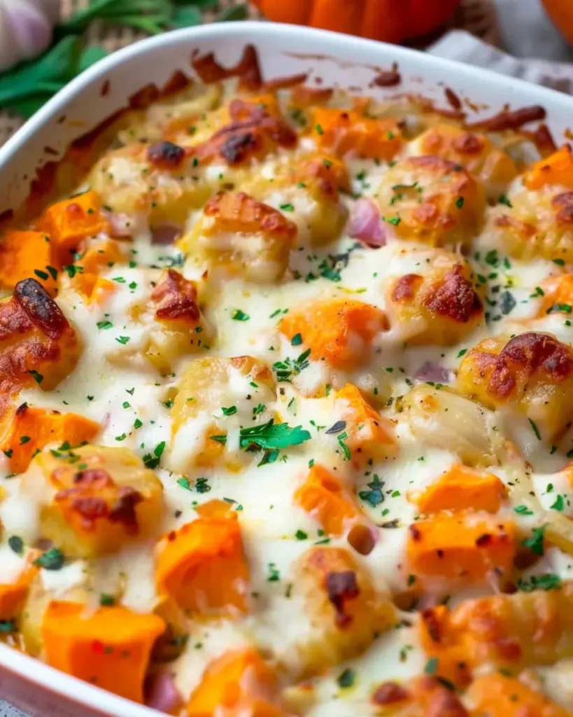 Gnocchi-Kürbis-Auflauf- bester Kürbisauflauf