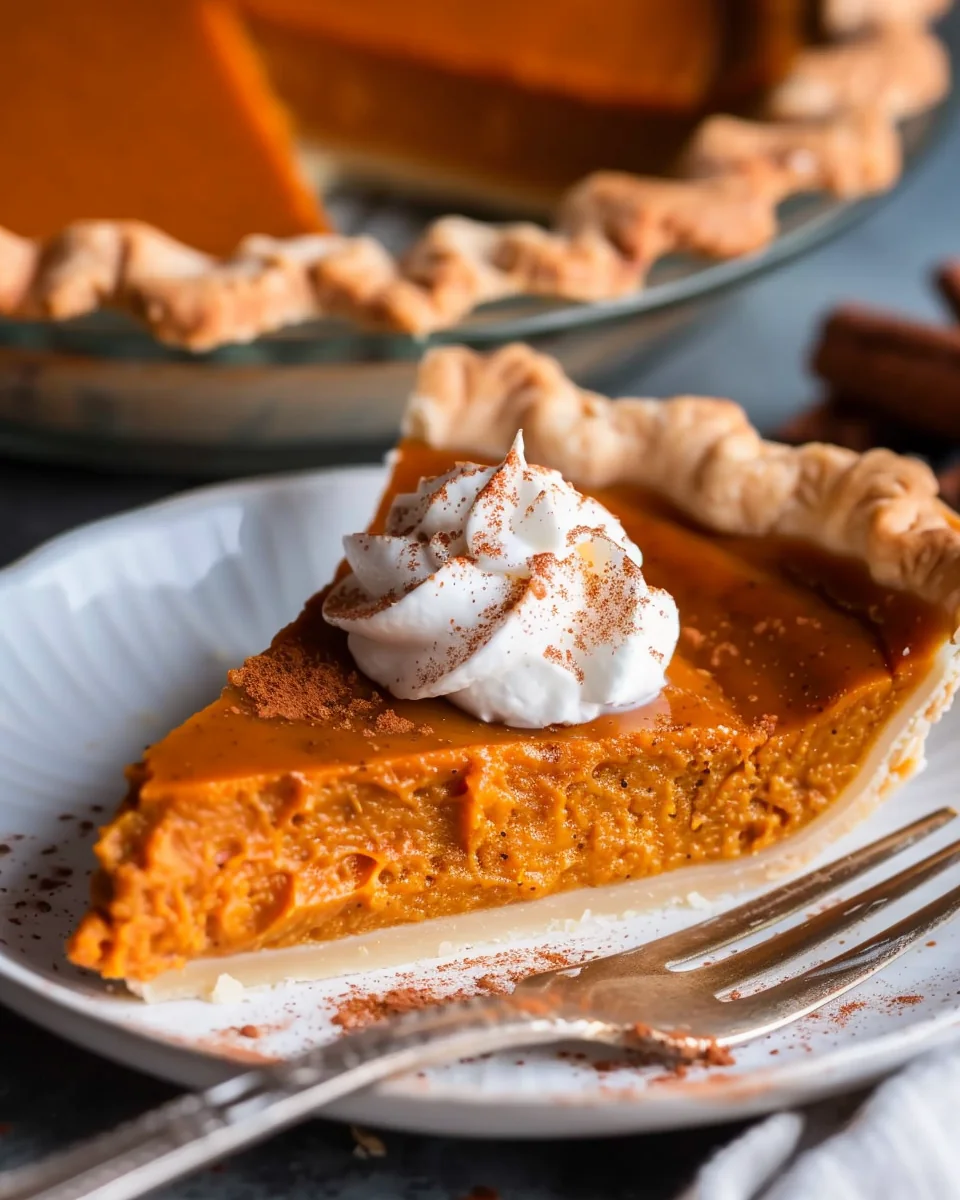Pumpkin Pie Recipe