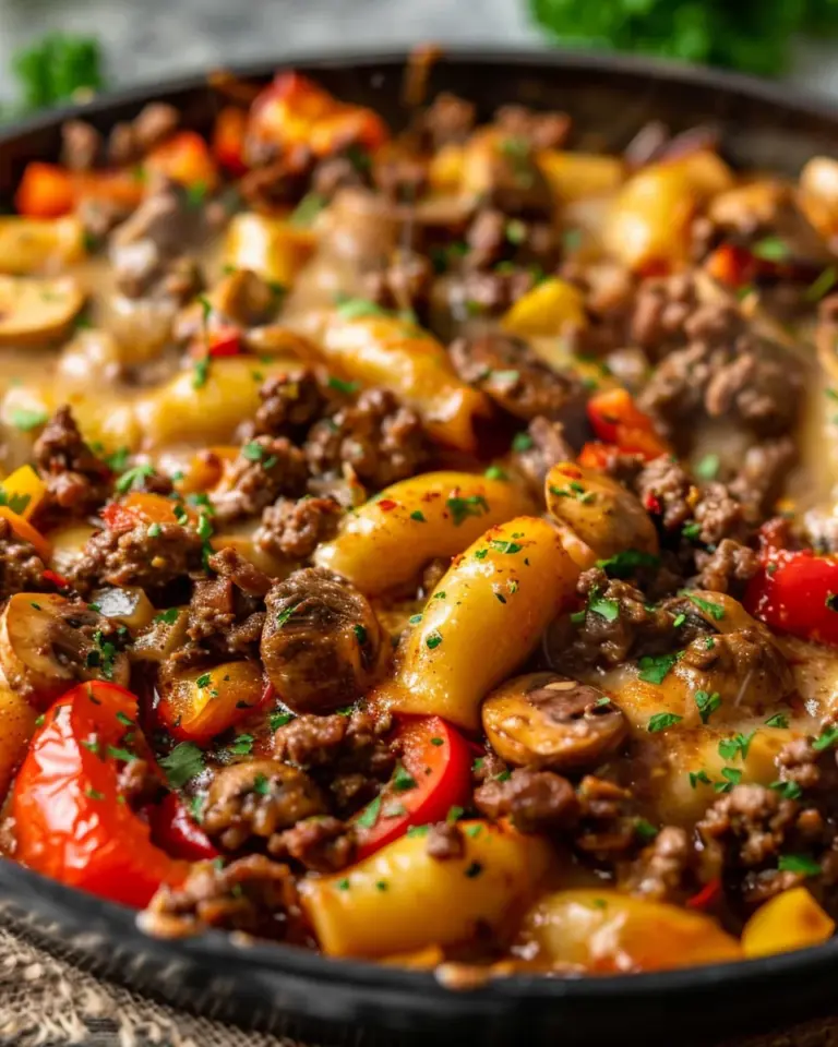 Schupfnudelpfanne mit Hackfleisch- einfach & herzhaft