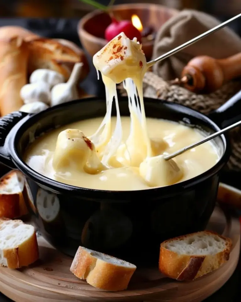Herzhaftes Schweizer Käsefondue Rezept