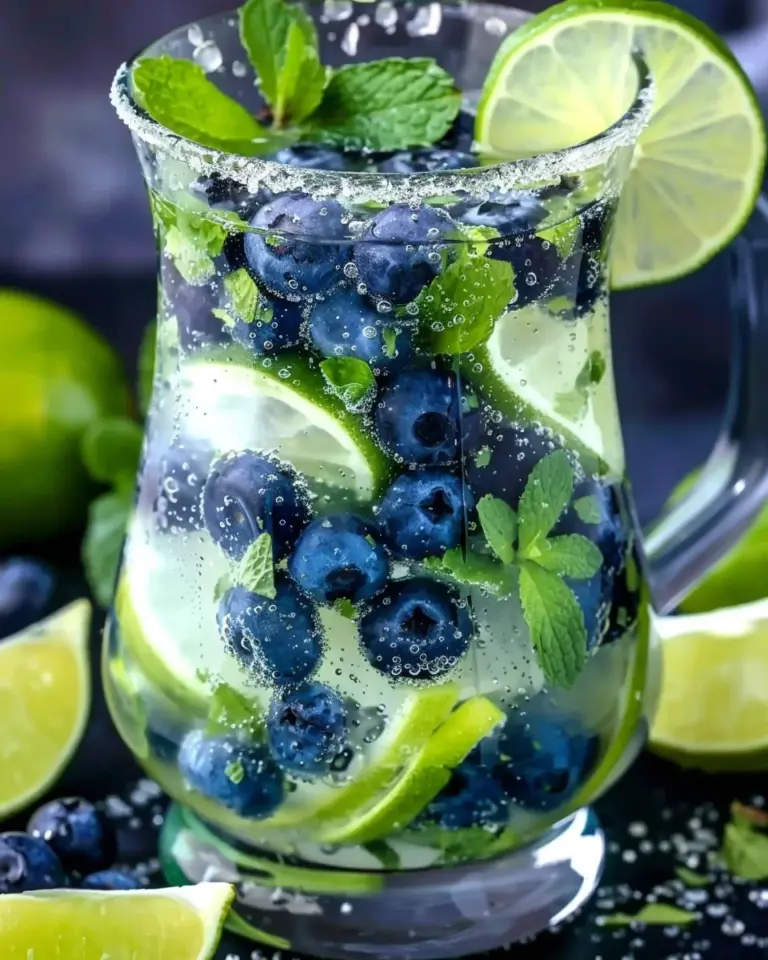Blueberry Infused Water