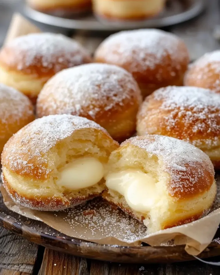 Fluffige Vanillekrapfen einfach gemacht
