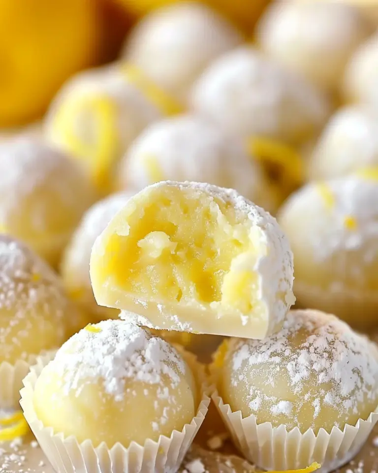 Einfache Zitronen Pralinen mit weißer Schokolade- perfekt für Anfänger