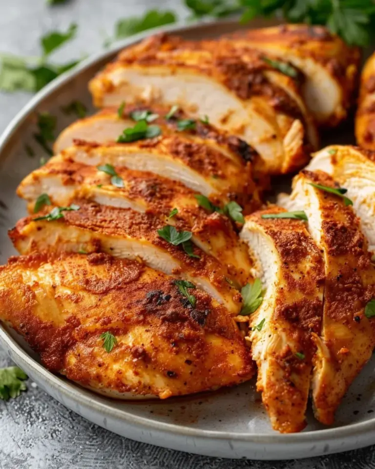 Hähnchenbrust aus der Heißluftfritteuse