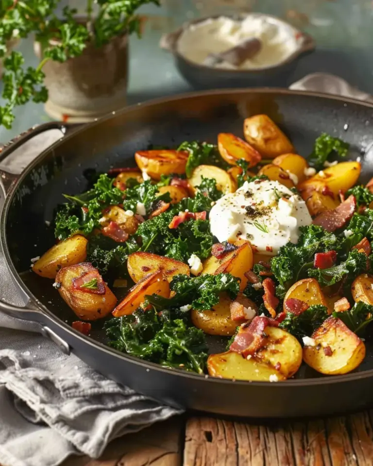 Grünkohlpfanne- einfach und lecker