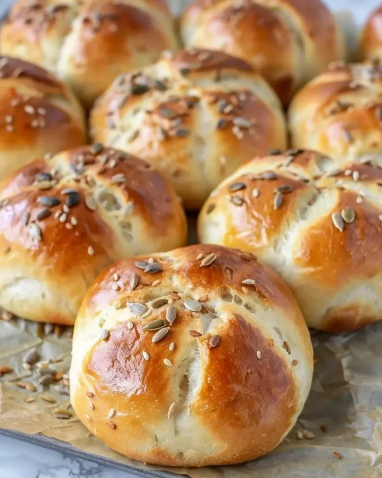 Saftige Quarkbrötchen