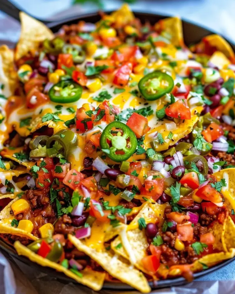Überbackene Nachos wie beim Mexikaner