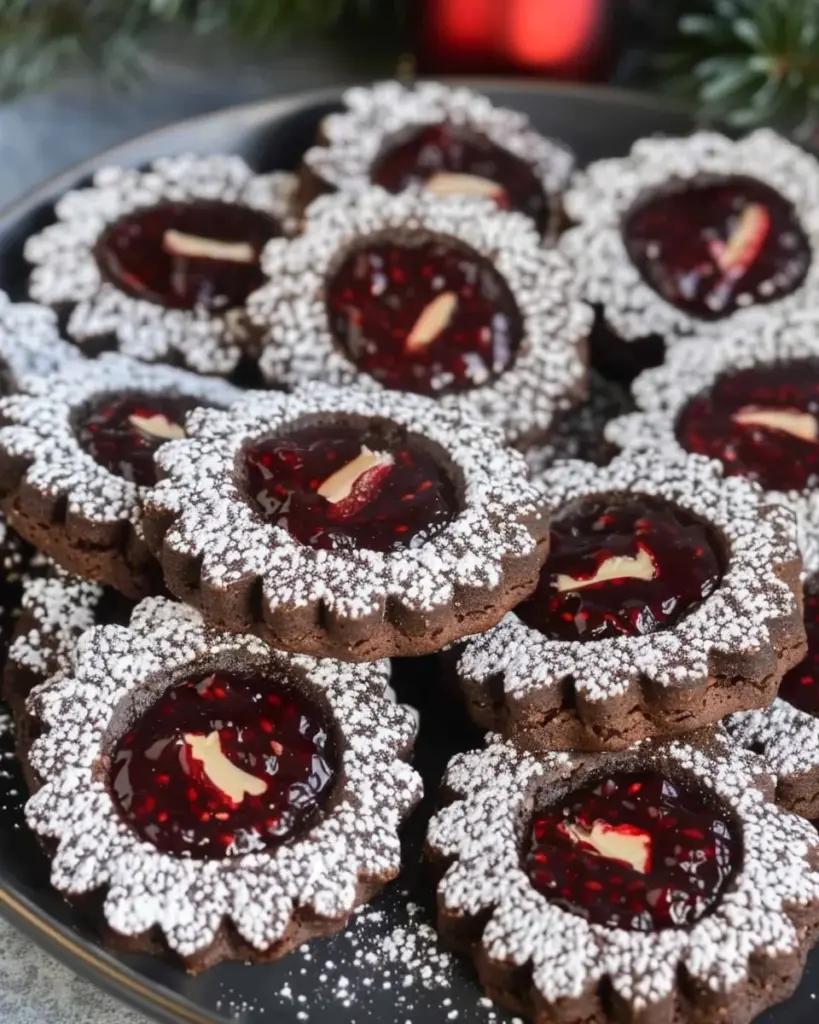 Omas Linzer Plätzchen Rezept