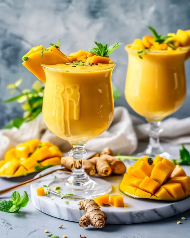 Veganer Mango- Lassi