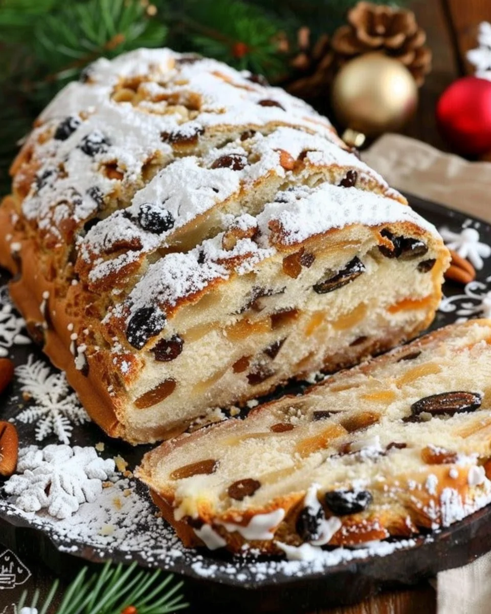 Authentic Stollen- German Christmas Bread